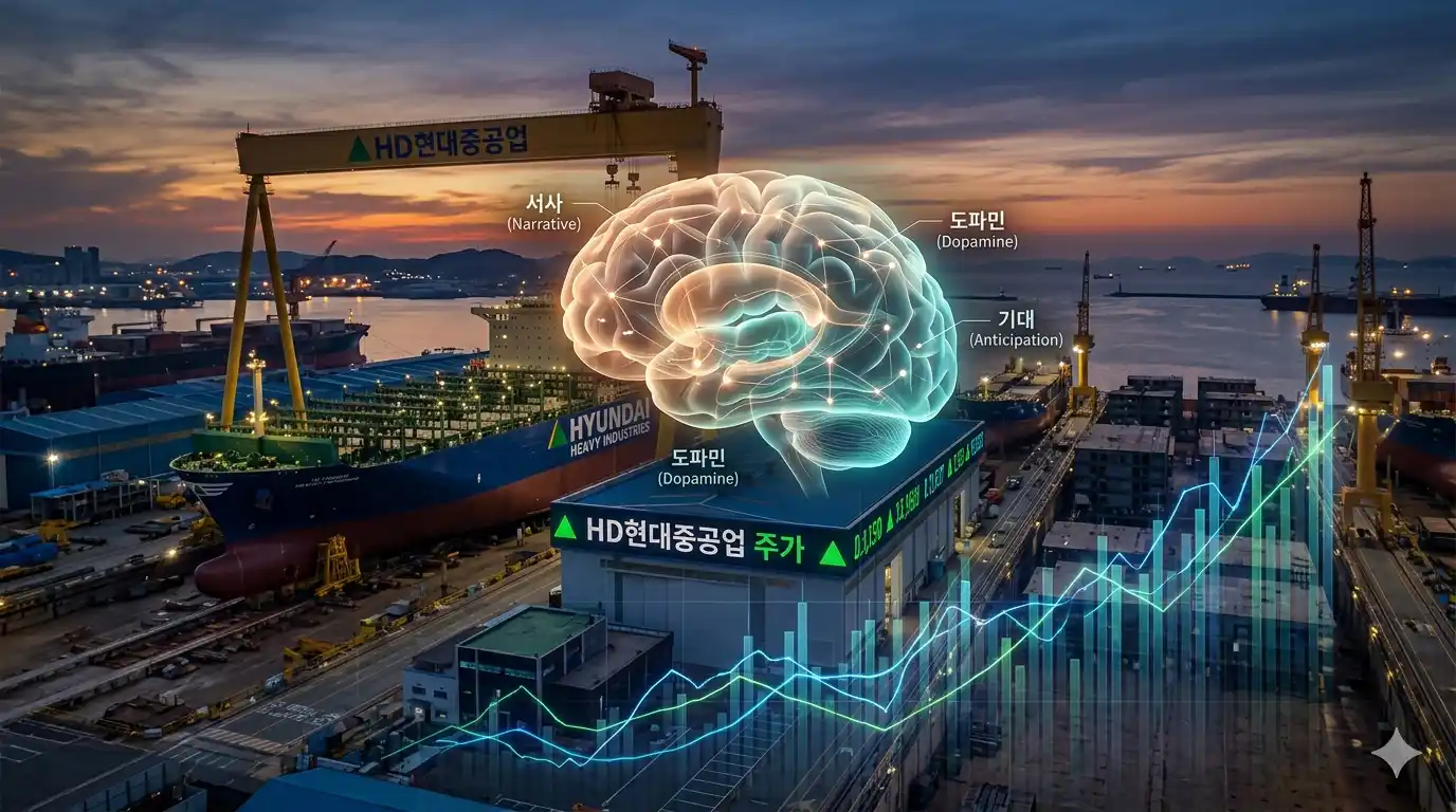 HD현대중공업 주가 전망과 투자 심리 뇌과학 서사
